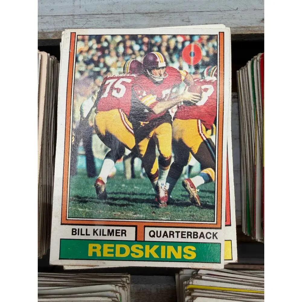 Vintage 1974 Topps Football & 1978 Topps Baseball Card Estate Lot (300+ Cards)